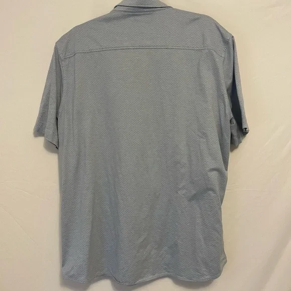 NWOT Men’s Johnston & Murphy XC Flex short sleeve button down, size: XL - Picture 3 of 3